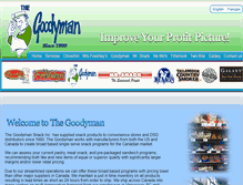 Tablet Screenshot of goodyman.com